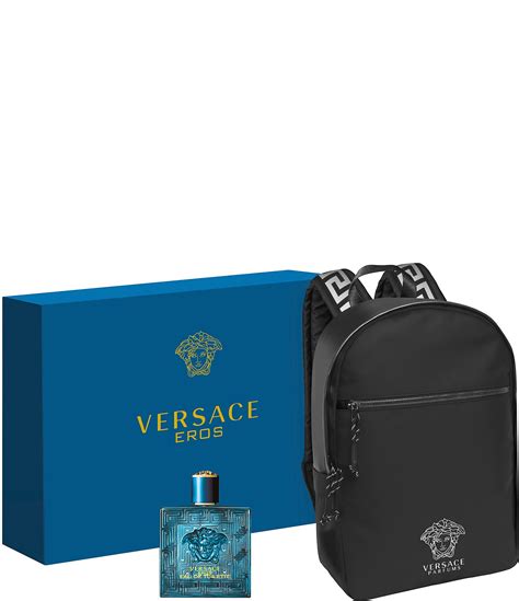 versace mens weekend bag|Versace backpack and cologne men.